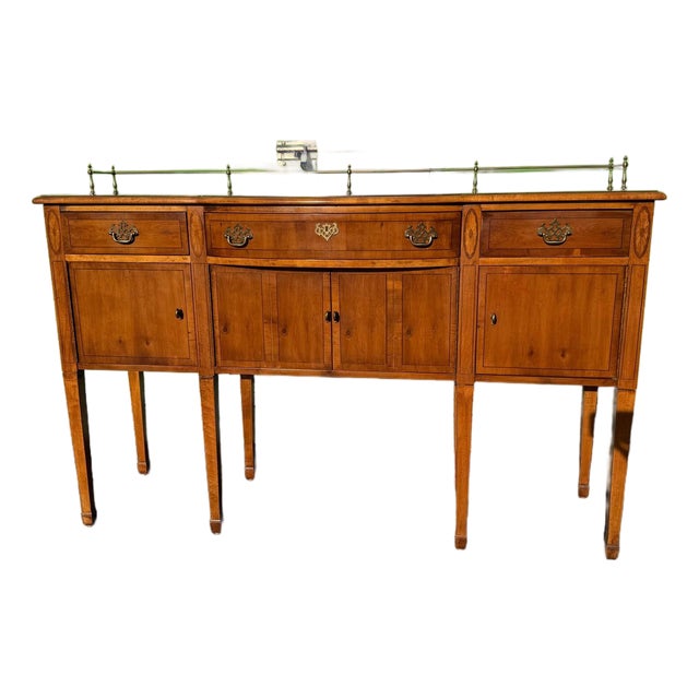 1990S American of Martinsville Federal Style Sideboard / Server For Sale