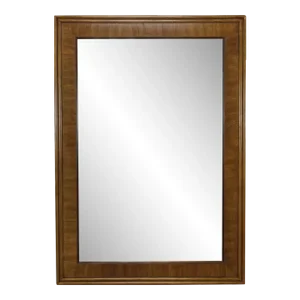 Late 20th Century Drexel Accolade Vintage Campaign Style Wall / Dresser Mirror