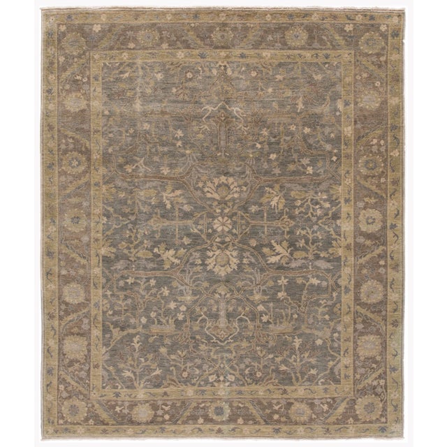 21st Century Contemporary Modern Armenian Wool Rug For Sale - Image 13 of 13