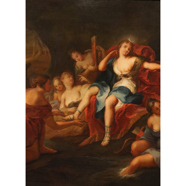 Antoine Coypel, Diana with Her Nymphs, 1720, Oil on Canvas For Sale - Image 10 of 15