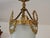 Antique French Louis XVI Style Glass and Bronze Pendant Lamp, 1890s For Sale - Image 11 of 15