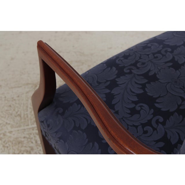 Hickory Chair Federal Style High Back Lolling Chair For Sale - Image 12 of 18