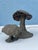 Vintage Copper Sculpture of Mushrooms For Sale - Image 4 of 12
