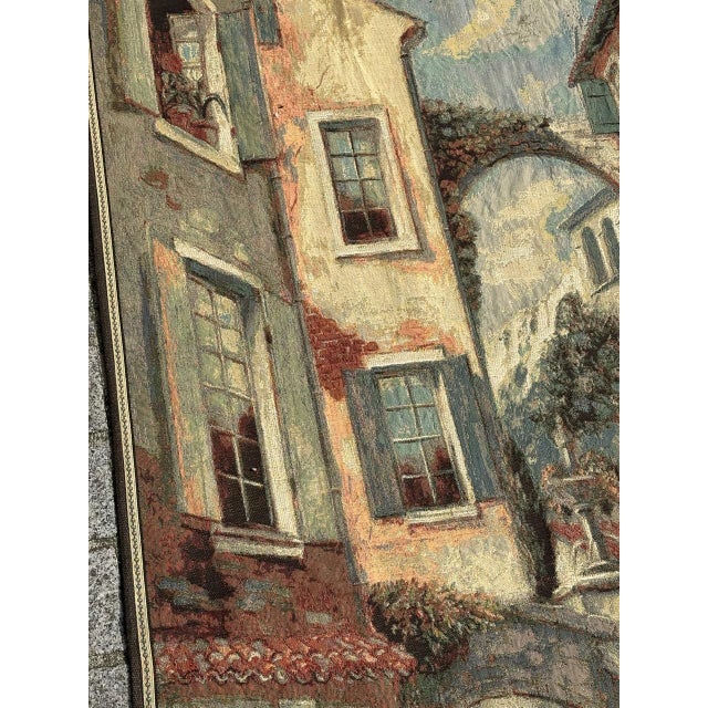 Vintage French Aubusson Jacquard Tapestry For Sale - Image 10 of 18