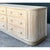Expertly crafted with organic materials, this vintage mid-century dresser features a striking pretzel reed exterior...