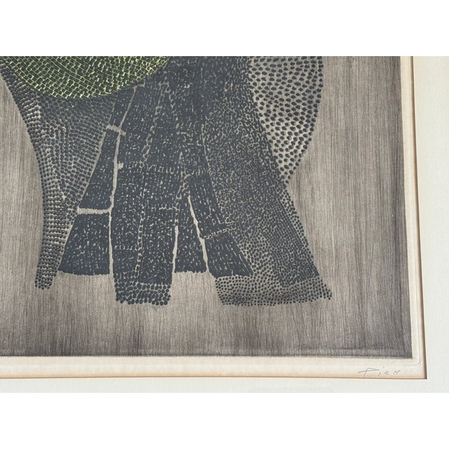 Printmaking Materials Arthur Luiz Piza (Brazilian, 1928-2017) Etching 1961 For Sale - Image 7 of 15