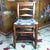 Mid 19th Century Set of 6 Italian Rush Seat Ladderback Church Chairs For Sale - Image 12 of 18