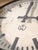 Black Industrial Factory Wall Clock by Carl Theodor Wagner, Germany For Sale - Image 4 of 14