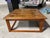 French Oak Parquet Coffee Table, Late 20th Century