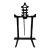 Mid Century Cast Metal Pagoda Easel For Sale