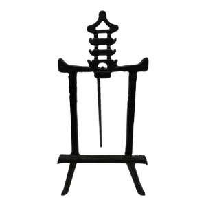Mid Century Cast Metal Pagoda Easel