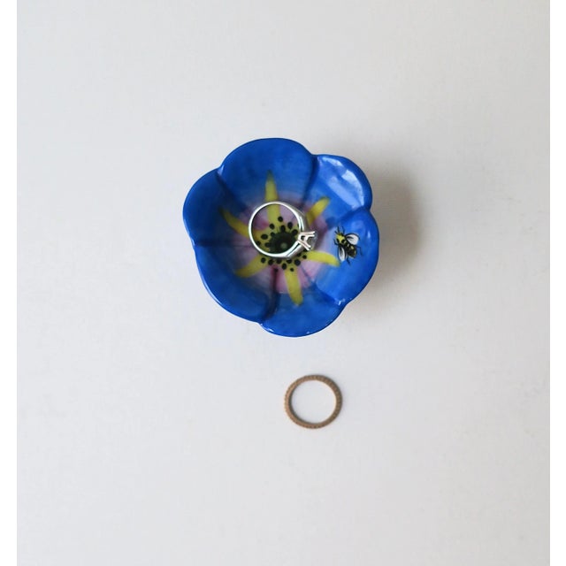 French Porcelain Jewelry Dish Pill Box For Sale - Image 4 of 12