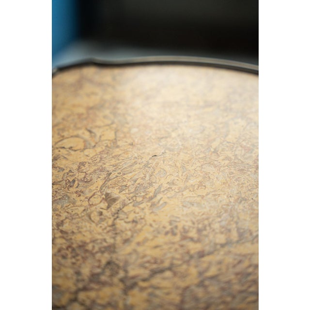 Cream Spanish Brocatelle Table, 1920s For Sale - Image 8 of 9