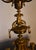 1900s Pair of Antique French Louis XV Brass Candelabras / Table Lamps For Sale - Image 6 of 12