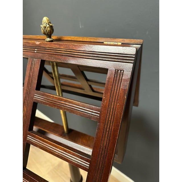 Music Stand in Mahogany For Sale - Image 11 of 14