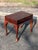 Vintage Queen Anne Style Wood Cutlery Canteen Table With Cabriole Legs For Sale - Image 10 of 11