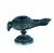 18th Century Greek Copper Alloy Bird-Form Oil Lamp on Pedestal Base For Sale - Image 3 of 6