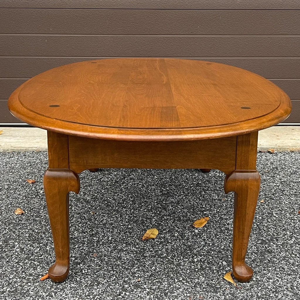1980s Ethan Allen Heirloom Collection Solid Maple Traditional