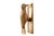 Rustic Brass Woodpecker Door Knocker For Sale - Image 3 of 6