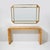 Modern Console Table with Mirror in Briar Root by Mario Falcone for Fratelli Turri, 1970s, Set of 2 For Sale - Image 3 of 16