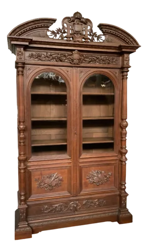 Antique Bookcase in Oak