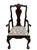 Elegant set of eight dining chairs from Bernhardt’s Centennial Collection, comprising six side chairs and two armchairs....