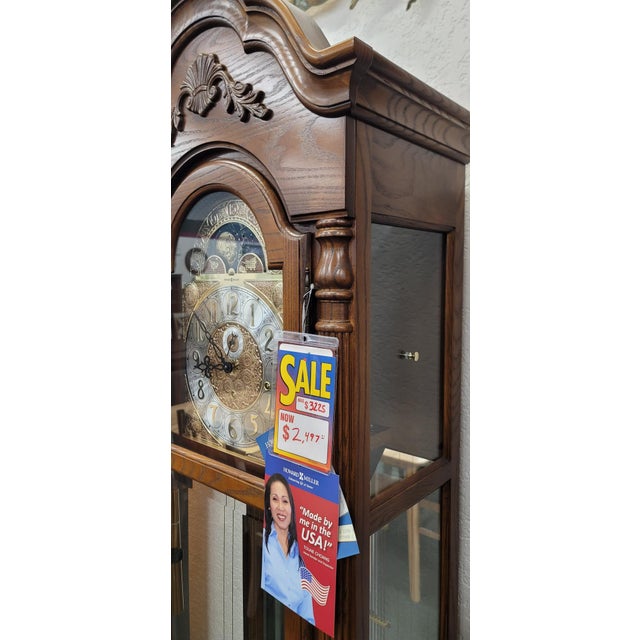 Howard Miller New Gavin Grandfather Clock For Sale - Image 4 of 7