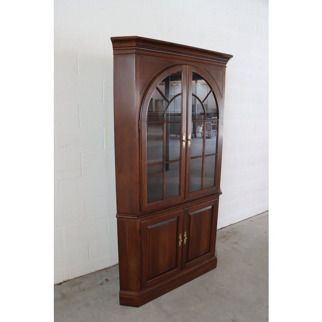 Ethan Allen Cherry Corner Chairish