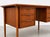 Apartment Sized Mid Century Modern Danish Teak Desk, C. 1960's For Sale - Image 10 of 15