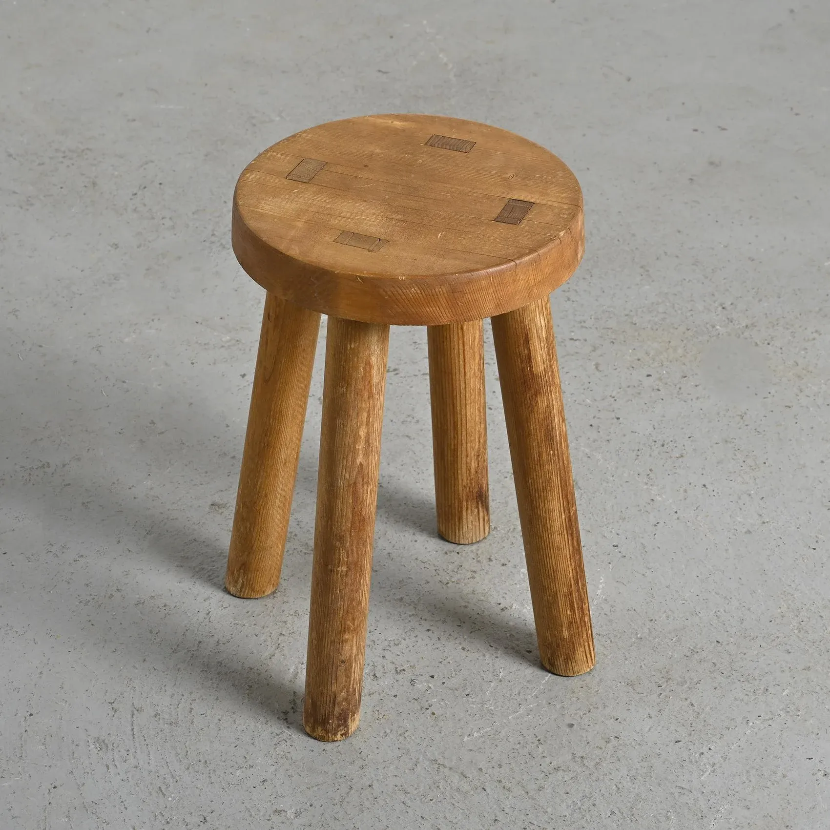 Stool by Charlotte Perriand for Les Arcs, 1960s | Chairish
