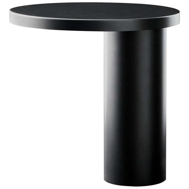 Metal Table Lamp in Cylinda Metal Black by Angeletti & Ruzza for Oluce For Sale - Image 7 of 13