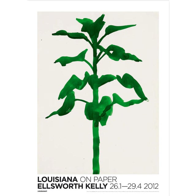 Ellsworth Kelly Sunflower Exhibition Poster Dimensions: 23,3 x 33,1 in / 59.4 x 84,1 cm Sold unframed