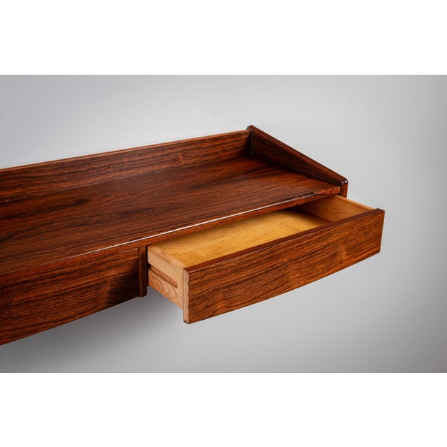 Wall Console with Two Drawers, 1960s For Sale - Image 14 of 15