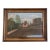 Vintage Original Landscape Oil Painting, Signed Countryside Art, C. 1930 For Sale