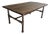 Custom Industrial-Chic Solid Wood & Iron Pipe Coffee Table For Sale