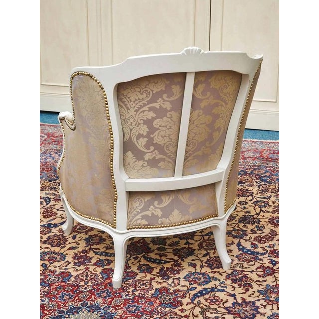 Wood Antique Louis XV Armchairs, Set of 2 For Sale - Image 7 of 11