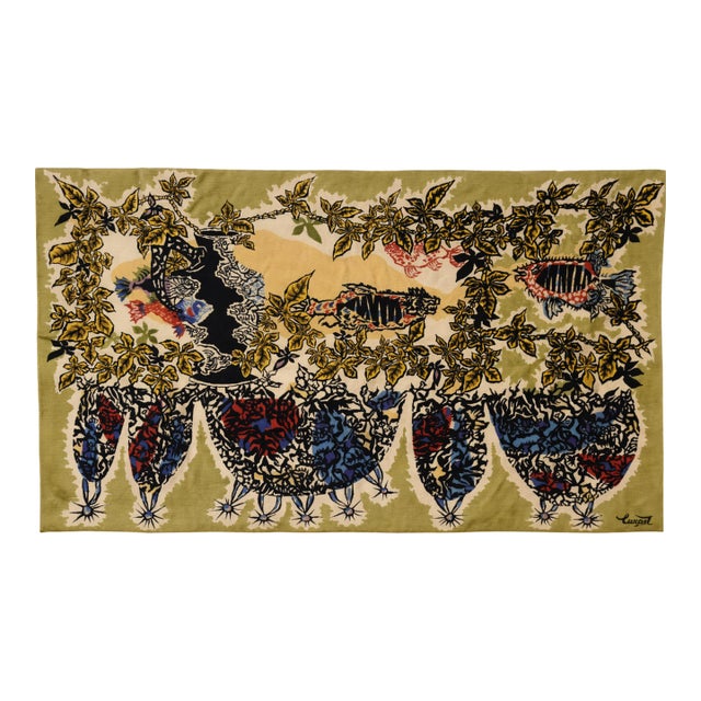 Jean Lurçat ‘L’Acquarium’ Tapestry – Corot Paris Edition For Sale