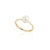 18k Pearl Single Stone Ring Size 7 For Sale - Image 10 of 11