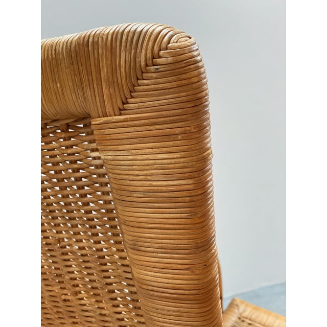 Rattan Bamboo Armchair from Arco, Germany, 1960s For Sale - Image 16 of 17
