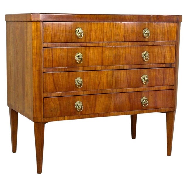 Biedemeier Cherrywood Chest of Drawers, Austria, 1830s For Sale - Image 17 of 17