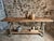 Large Mid-Century Industrial Kitchen Island or Worktable with Cast Iron Base, France, 1940s For Sale - Image 9 of 18
