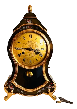 Mantel Clock with Pendulum