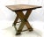 Antique French Hand Crafted Trestle Table For Sale - Image 13 of 13