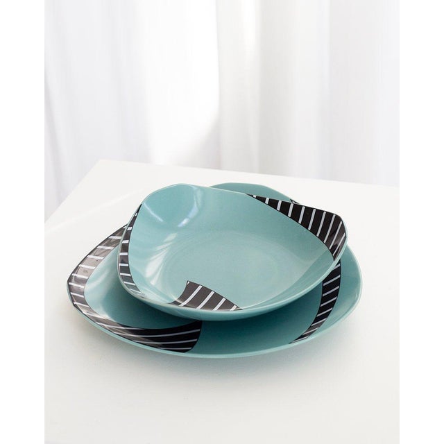 Ceramic Vintage Tableware by Dorothy Hefner for Rosenthal Studio Line, 1980s, Set of 6 For Sale - Image 7 of 9