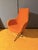 Textile Swivel Lounge Chair, 1970s For Sale - Image 7 of 7