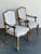 Wood Vintage Louis XV Style Carved Wood Armchairs For Sale - Image 7 of 15