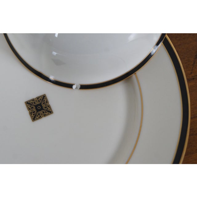 Vintage Lenox Urban Lights American Home Collection Dinnerware China Serving Set- 72 Pieces For Sale - Image 9 of 12