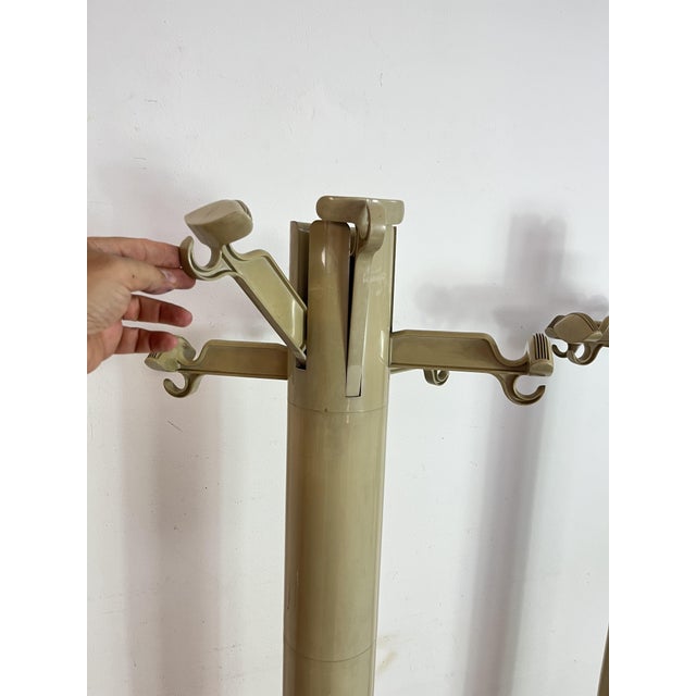 Beige Planta Coat Hangers by Giancarlo Piretti for Castelli, 1970s, Set of 2 For Sale - Image 8 of 13