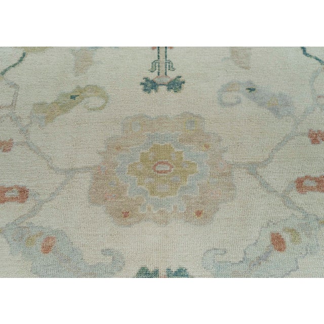 Turkish Oushak Rug 8'3" x 10' #20378 For Sale - Image 4 of 8