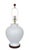 FREE SHIPPING ANYWHERE IN THE CONTINENTAL US! This is a distinctive Ralph Lauren designer pineapple table lamp in white....